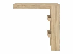 Clicnbuy Mesa de bar de pared contrachapada roble Sonoma 102x45x103,5cm