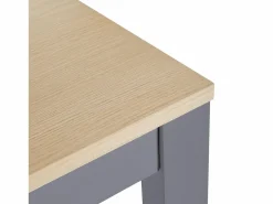 Best Mesa de bar extensible moderna - 118-180 x 50 x 94,6 cm - con 4 puertas + 6 estantes - MDF - Mueble Bar