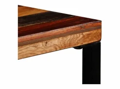 Sale Mesa de bar madera maciza reciclada 70x70x106 cm Mesa Alta