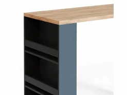 Vicco Mesa de bar roble 57x117x106