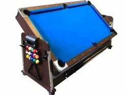 ELITESHOPPING Mesa de Billar 7 pies Multijuego Air Hockey + Ping Pong – Stark