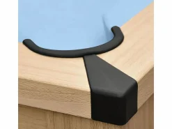 Outlet Rendez-Vous Déco Mesa de billar convertible madera clara alfombra claro - Eddie Azul
