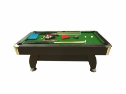 ELITESHOPPING Mesa de Billar de 7 pies completo con accesorios – Iron Green