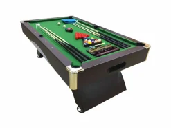 Best ELITESHOPPING Mesa de billar moderna de 8 pies completa con accesorios - Poseidon Verde