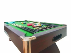 Best ELITESHOPPING Mesa de billar moderna de 8 pies completa con accesorios - Poseidon Verde
