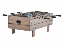Mesa de billar SucceBuy 4 en 1, mesa de hockey de aire de 82 cm, futbolín, ping-pong y billar, multifuncional, compacta, para interior.