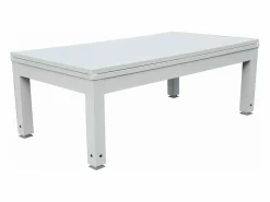 Discount Vente-unique Mesa de billar transformable en mesa de cenar SNOOKER Azul / Blanco