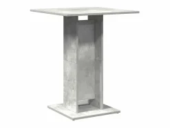 Clicnbuy Mesa de bistró de madera contrachapada 60x60x75 cm