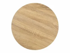 Outlet Mesa de bistró MDF marrón claro 40 cm Mesa Alta