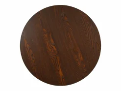 New Mesa de bistró MDF marrón oscuro 80 cm Mesa Alta