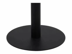 New Mesa de bistró MDF marrón oscuro 80 cm Mesa Alta