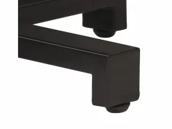 Clicnbuy Mesa de bistró redonda madera de mango rugosa Ø70x75 cm
