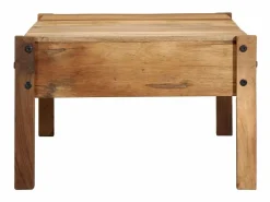 Outlet Mesa de Café Marrón 110 x 55 x 35 cm Madera maciza recuperada Mesa De Centro