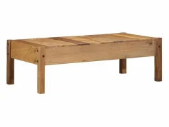 Outlet Mesa de Café Marrón 110 x 55 x 35 cm Madera maciza recuperada Mesa De Centro
