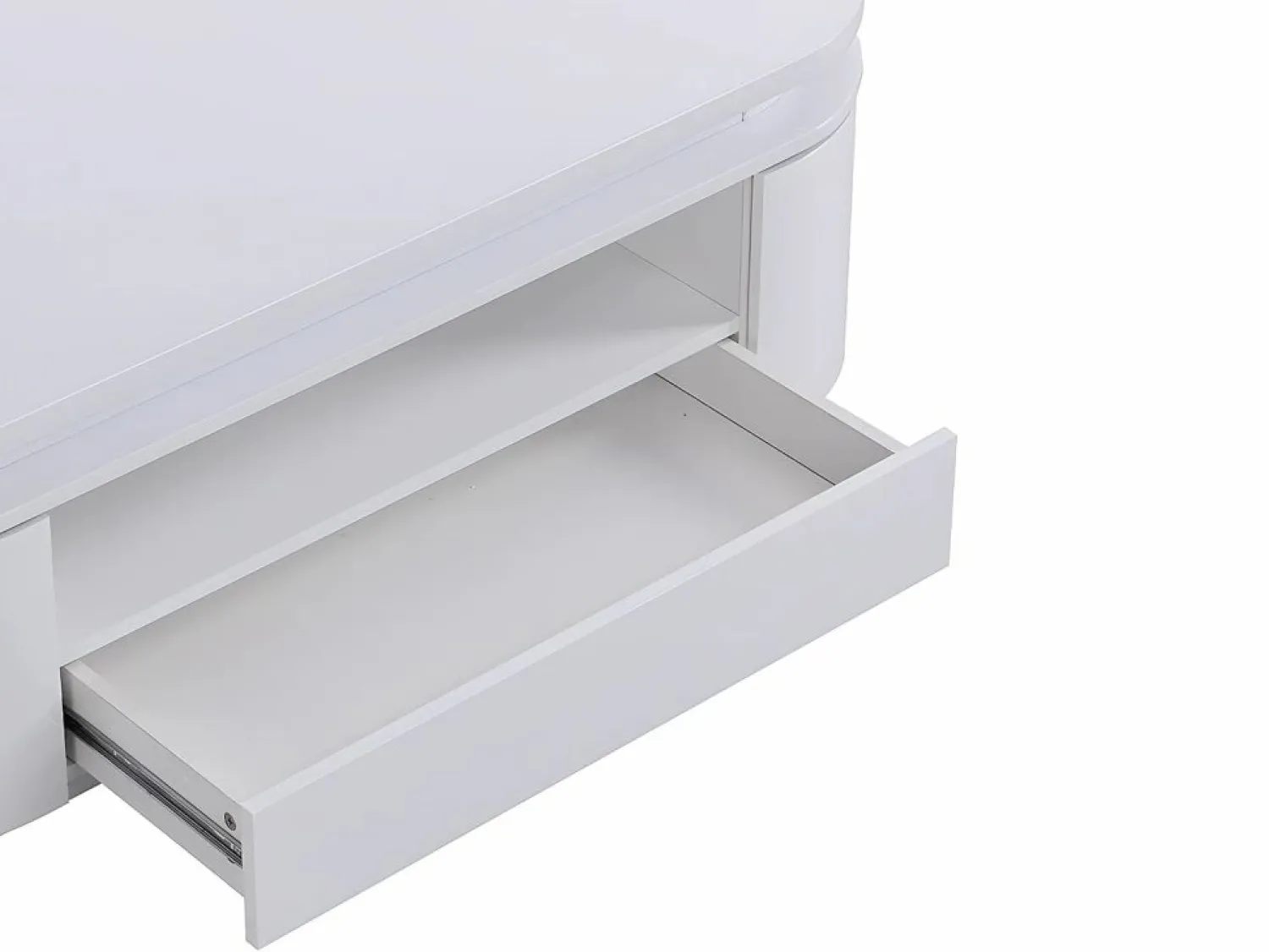 Best Mesa de centro 4 puertas y 1 cajón con LEDs - MDF - Color: lacado - VANDANA Mesa De Centro