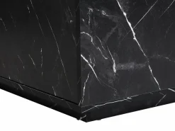 Vente-unique Mesa de centro con 2 cajones en MDF - Efecto mármol - ANTRIM de Pascal Morabito