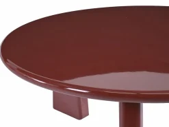 Clearance Mesa de centro de MDF - Burdeos lacado - ZINAPA Colección Rouge Passion|Mesa De Centro