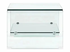 Hot Mesa de centro de vidrio templado 50x45x33 cm Mesa De Centro