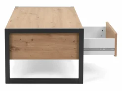 Concept-Usine Mesa de centro industrial con cajón KOTOR