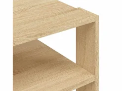 Best Mesa de centro madera de ingeniería roble Sonoma 58x58x40cm Mesa De Centro