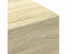 Outlet Mesa de centro madera de ingeniería roble Sonoma 100x49,5x31 cm Mesa De Centro