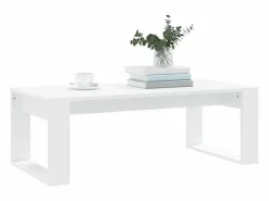 Clicnbuy Mesa de centro madera de ingeniería 102x50x35 cm