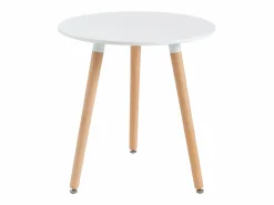 Discount Mesa de comedor 2 comensales de MDF y haya - - ROLENA Mesa De Comedor