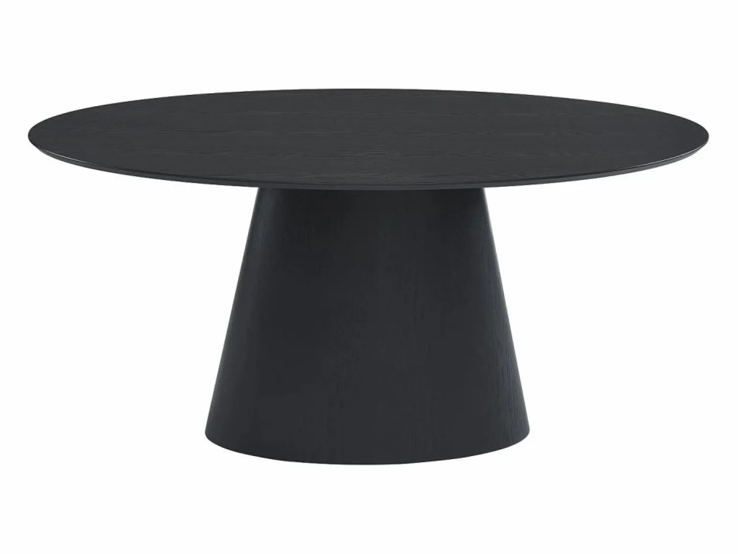 Hot Vente-unique Mesa de comedor 6 cubiertos de MDF - Natural claro - ANTELADA Negro