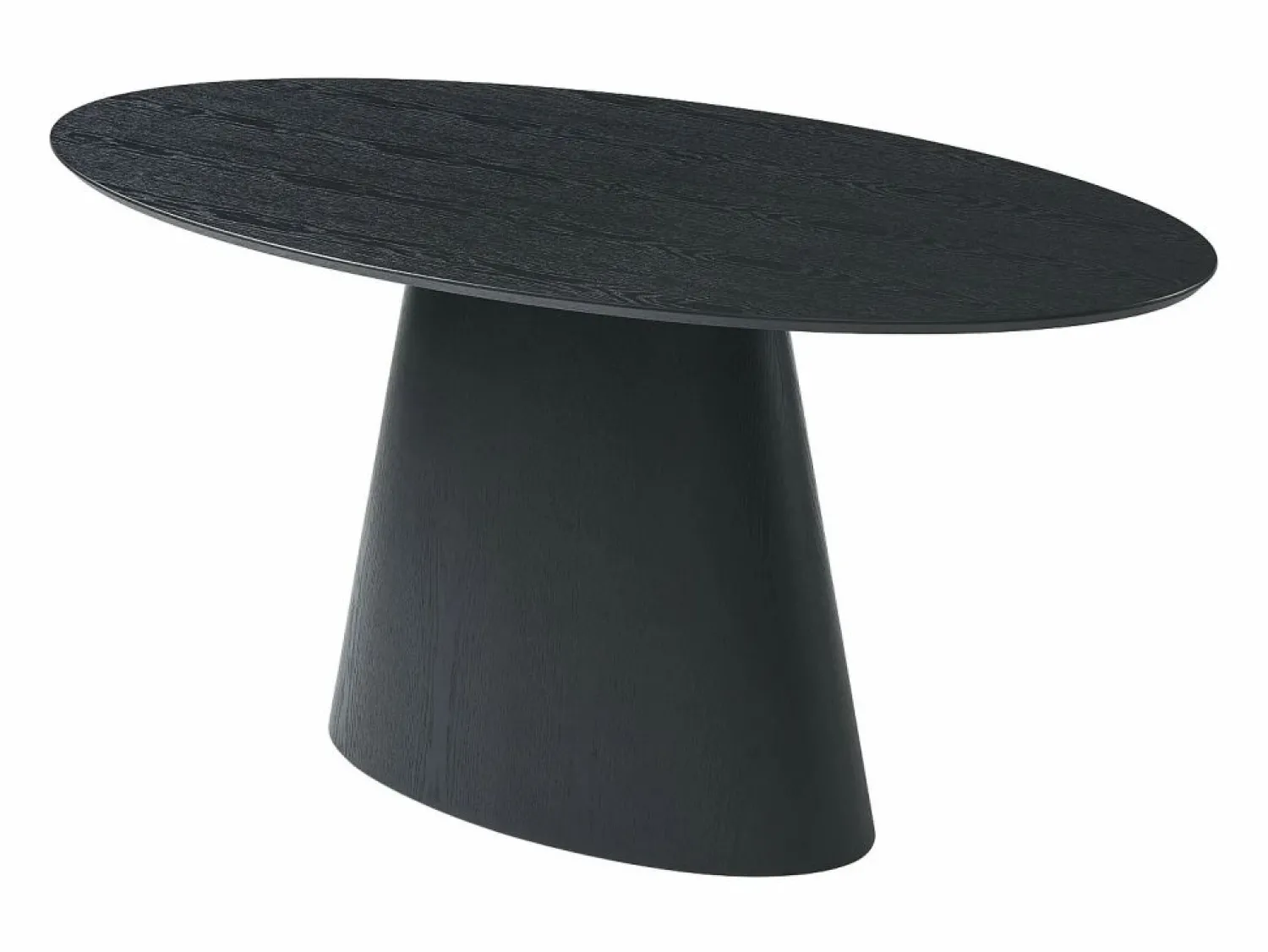 Hot Vente-unique Mesa de comedor 6 cubiertos de MDF - Natural claro - ANTELADA Negro