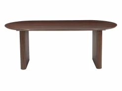 Discount Mesa de comedor de 8 cubiertos de madera de manglar - Natural - NEVILI Mesa De Comedor