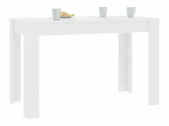 Mesa de comedor de aglomerado 120x60x76 cm Mesa De Comedor