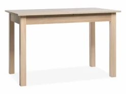 Hot Concept-Usine Mesa de comedor de madera extensible 6 plazas BROOKS Marru00f3n