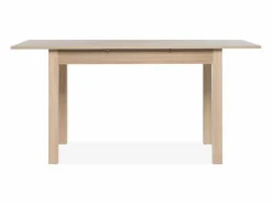 Hot Concept-Usine Mesa de comedor de madera extensible 6 plazas BROOKS Marru00f3n