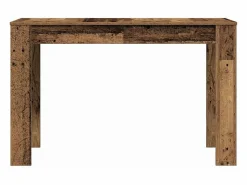 Clicnbuy Mesa de comedor de madera contrachapada madera vieja