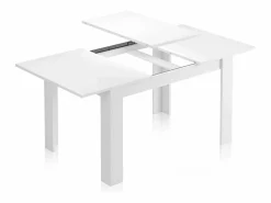 Loungitude Mesa de comedor extensible Practico Blanco