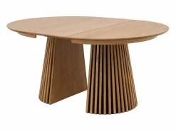 Discount Mesa de comedor extensible 4 a 8 personas de roble - Natural - CARMIZA Mesa Extensible