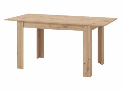 Hot Mesa de comedor extensible para 4 a 6 personas - Natural claro - VENOLA Mesa Extensible|Mesa De Comedor