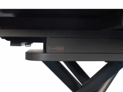 Mesa de comedor extensible para 4 a 6 personas en cerámica, MDF y metal - Efecto mármol marrón y gris - FEROLA Mesa Extensible|Mesa De Comedor