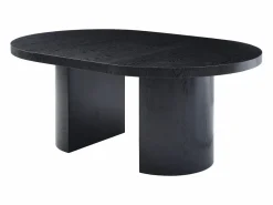 Vente-unique Mesa de comedor extensible 4 a 12 personas de MDF - - SIDRINA
