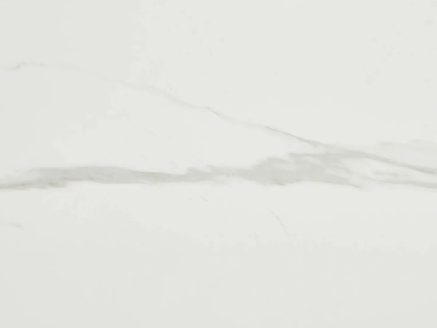 Outlet Vente-unique Mesa de comedor para 4 personas en cerámica y chapado - Efecto mármol blanco y natural - ANTALIZA Color natural claro / Blanco