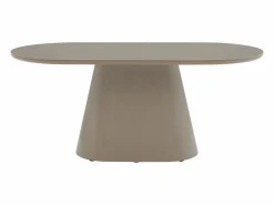 Online Vente-unique Mesa de comedor para 6 personas en MDF - Topo - VALIANA Topo / Beige