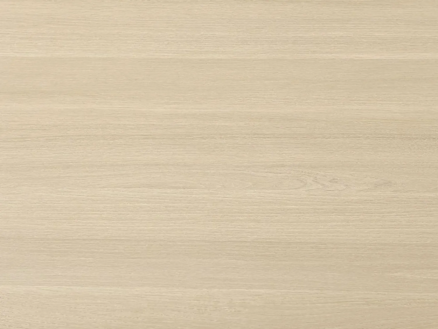 Mesa de comedor para 6 personas en MDF - Natural y Negro - CALIENO Mesa De Comedor