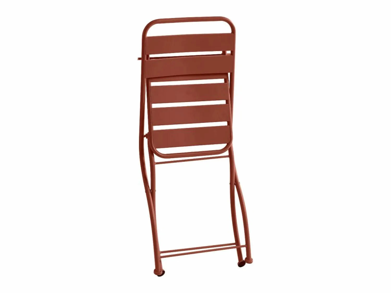 New Mesa de comedor plegable de jardín de metal mesa de 60 cm 2 sillas plegables - MIRMANDE Comedores De Jardín