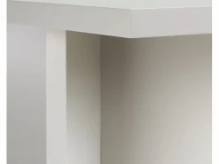 Mesa de comedor rectangular tablero laminado de 3cm taupe 90x120cm