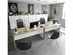 New Loungitude Mesa de despacho reversible Style Blanco