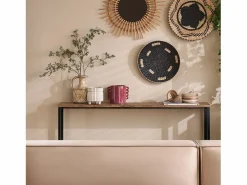 Sobuy Mesa de Entrada Recibidor Mesa de Consola 120 x 65 x 20 cm FSB19-N ES