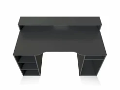 duehome Mesa de escritorio Galax Antracita Gris