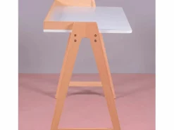 Online Mesa de escritorio minimalista en madera de roble - Pop - Escritorio Secreter