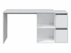 duehome Mesa de escritorio multiposición Spacio Blanco Artik (Blanco Mate)