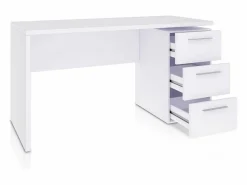 Hot Mesa de escritorio Sasha Blanco Artik (Blanco Mate) Mesa De Ordenador